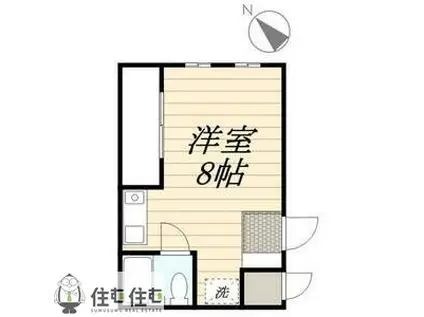 アーク・ファースト(ワンルーム/5階)の間取り写真