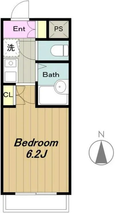 エミネンス聖蹟 2階階 間取り