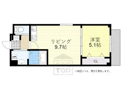 NUT SYOJAKU(1LDK/1階)の間取り写真