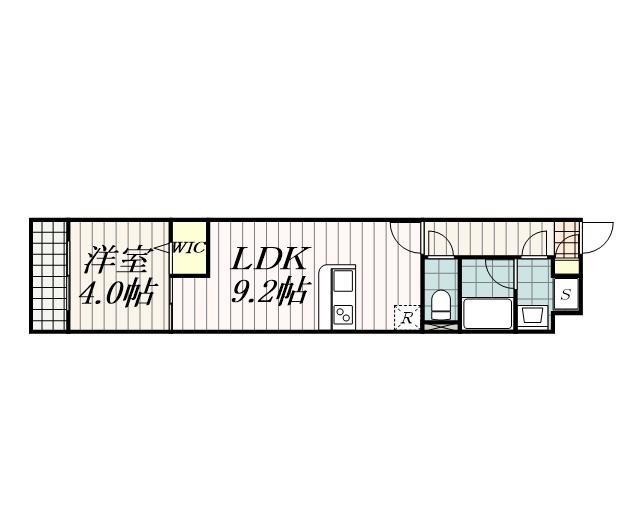 ファーストレジデンスおゆみ野(1LDK/3階)の間取り写真