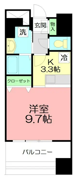 スタービレ海老名 11階階 間取り