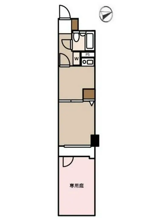 ライオンズマンション元住吉第5 1階階 間取り