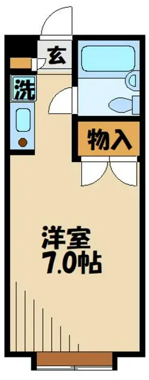 リトル日野 1階階 間取り