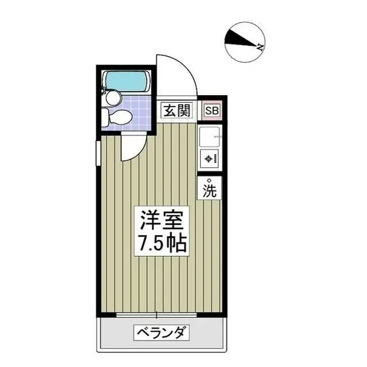 クライム88 3階階 間取り
