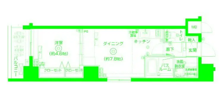 フェニックス横濱初音町 9階階 間取り