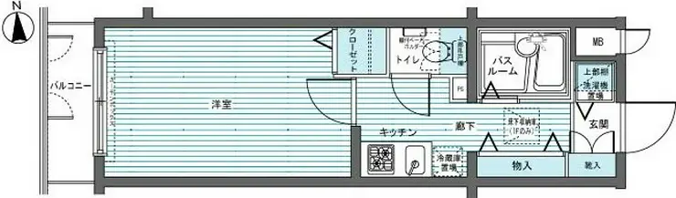 フェニックス麻布狸穴公園 3階階 間取り