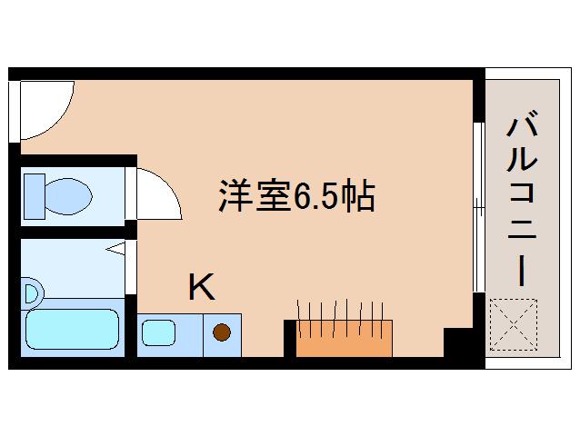 リブル船橋(ワンルーム/3階)の間取り写真