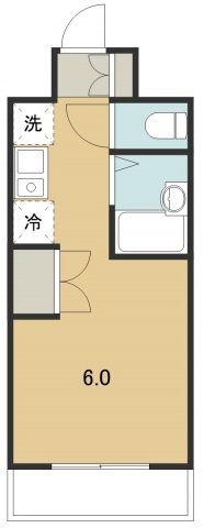 アルプ所沢(ワンルーム/10階)の間取り写真