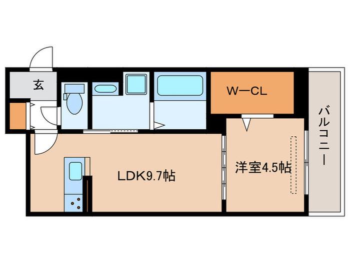 D-ROOM大塚町(1LDK/3階)の間取り写真
