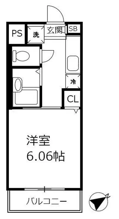 らぷと東松戸 1階階 間取り