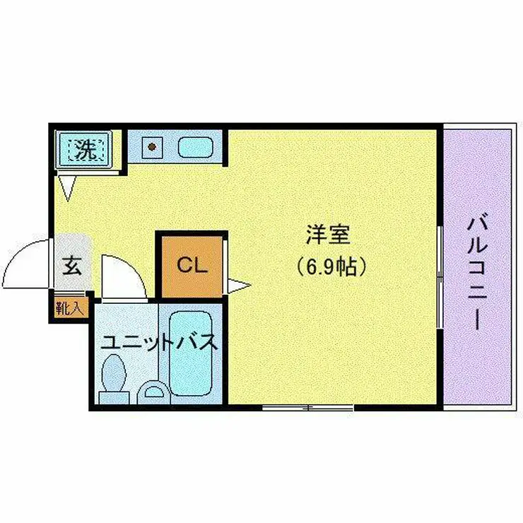 プロムナード三軒茶屋 4階階 間取り