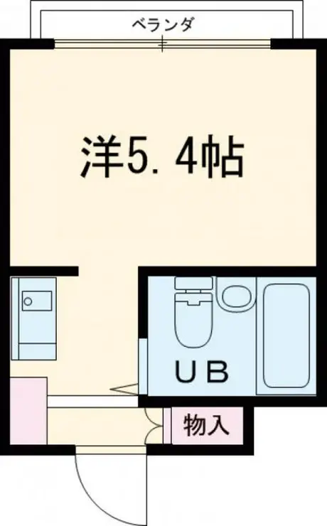 用賀山浦ビル 4階階 間取り
