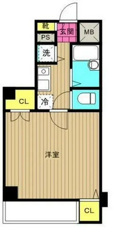 ドルチェ代々木 4階階 間取り