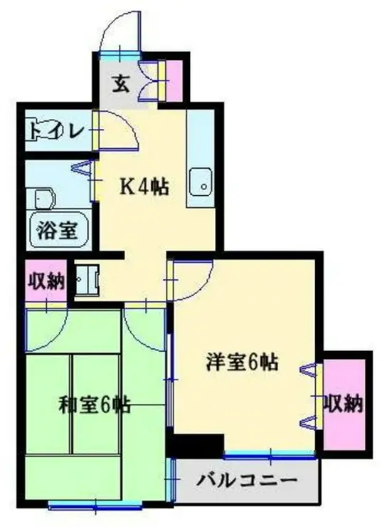 片山ビル 2階階 間取り