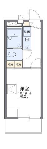 レオパレス加美(1K/2階)の間取り写真