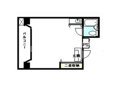 チサンマンション丸の内第6(ワンルーム/8階)の間取り写真