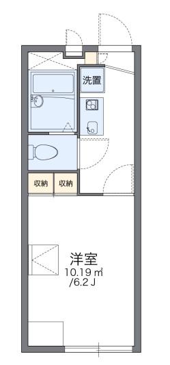 レオパレスMATSUDA(1K/2階)の間取り写真