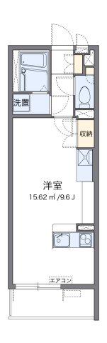 レオネクスト南茨木(ワンルーム/1階)の間取り写真
