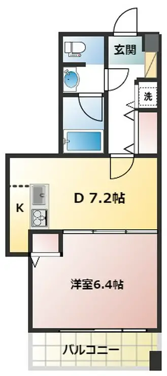 ラフィナート嶋 3階階 間取り