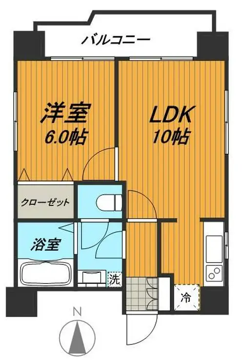 レジーナ浅草橋 9階階 間取り