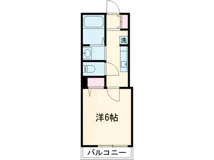 MARK DUO豊岡I(1K/3階)の間取り写真