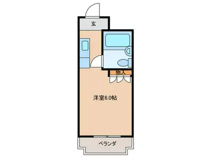 メゾン・ド・セレーネ(ワンルーム/3階)の間取り写真