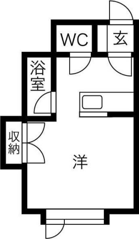 ライフステージ北26(ワンルーム/2階)の間取り写真