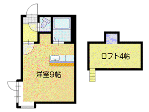 AMS文京台南町II(ワンルーム/3階)の間取り写真