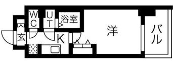 フォーリアライズ大正ノーブル(1K/8階)の間取り写真
