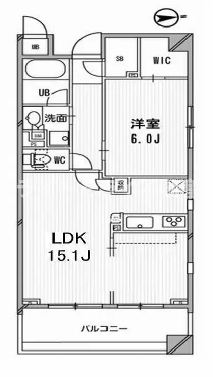 アーデン神保町 4階階 間取り