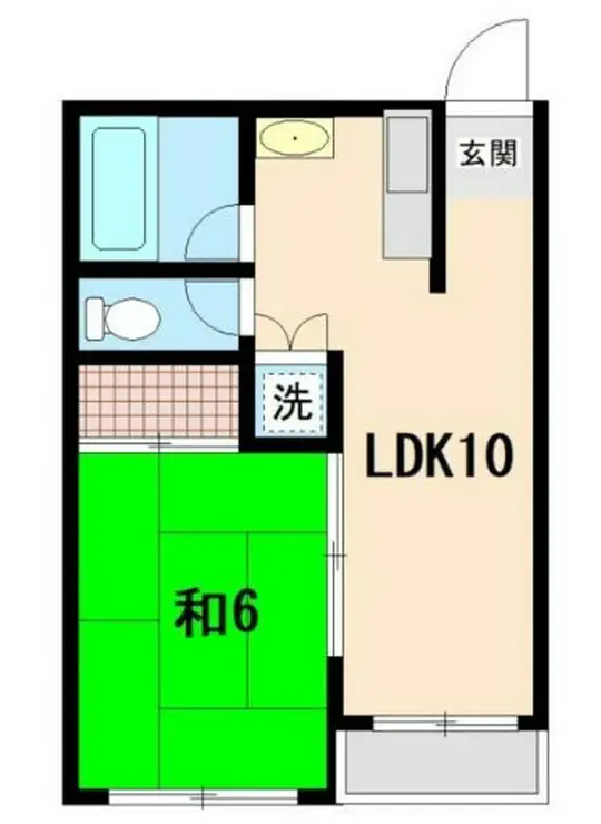 コートハウス芝 2階階 間取り