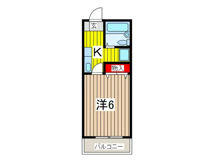 ユアハウス 2階階 間取り