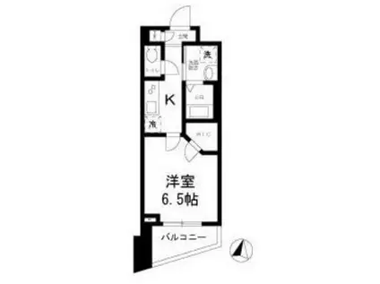 HAFAADAI世田谷赤堤ーハファダイ世田谷赤堤-(1K/1階)の間取り写真