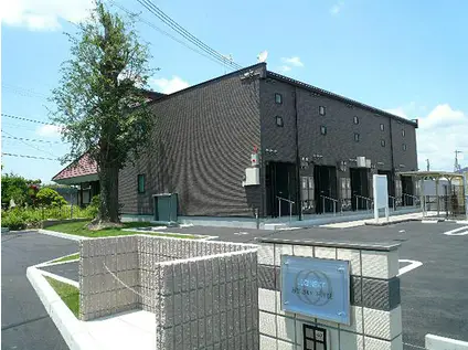 レオネクストあじさい下井沢(1K/1階)の外観写真