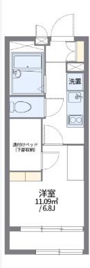 レオパレスオトーヌ(1K/2階)の間取り写真