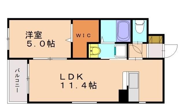セトルジョイ(1LDK/3階)の間取り写真