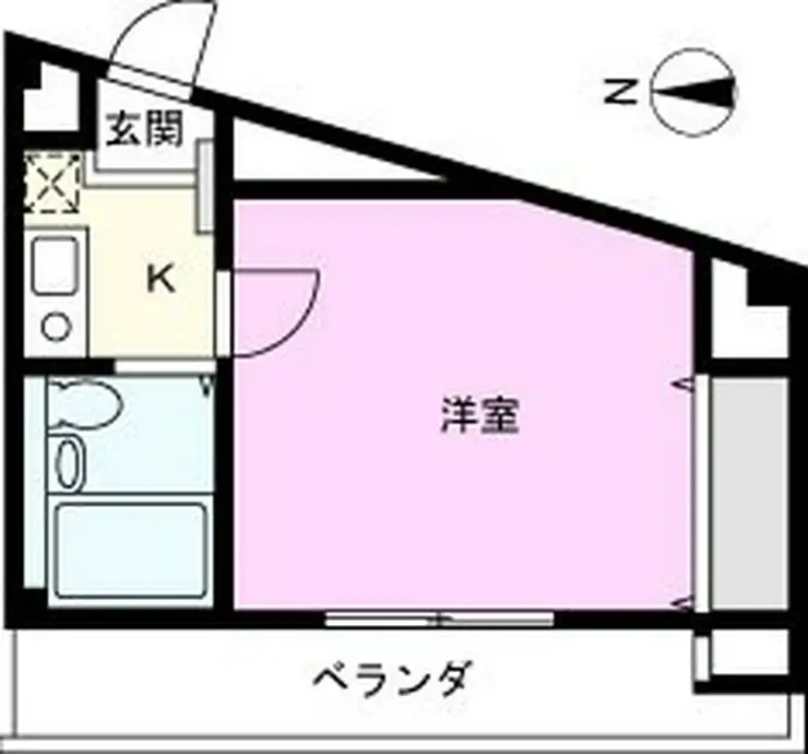 アネックス中浦和2期 1階階 間取り