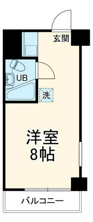 日東コーポ西横浜 3階階 間取り