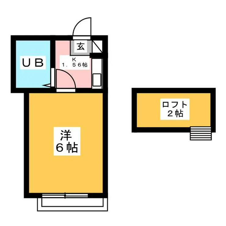 ドルフ伊勢原 1階階 間取り
