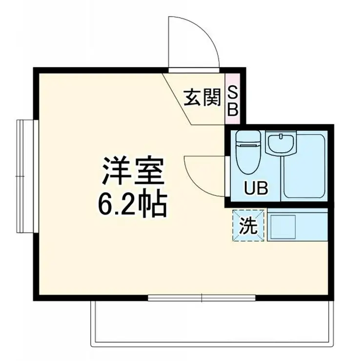 読売ランドAハウス 2階階 間取り