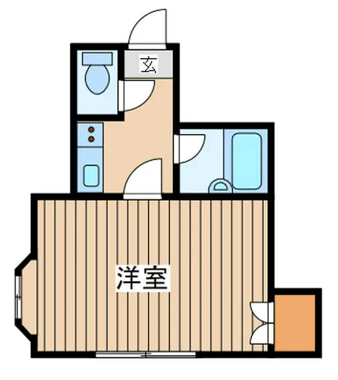ハイツ藤進 1階階 間取り