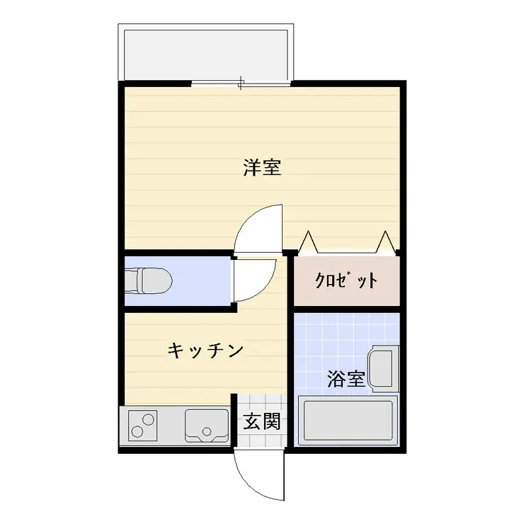 エストコート 2階階 間取り