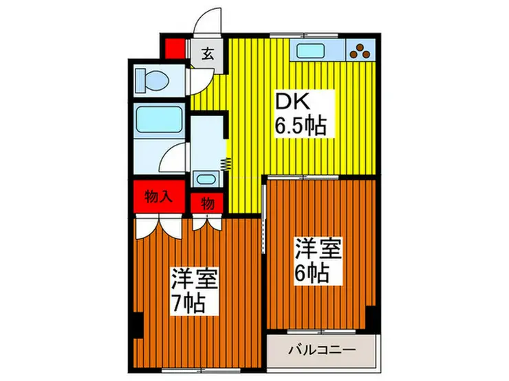 ソフィアメゾン 7階階 間取り