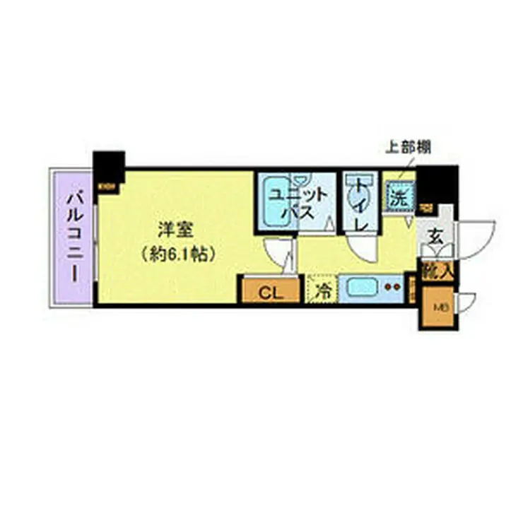 フェニックス池袋弐番館 2階階 間取り