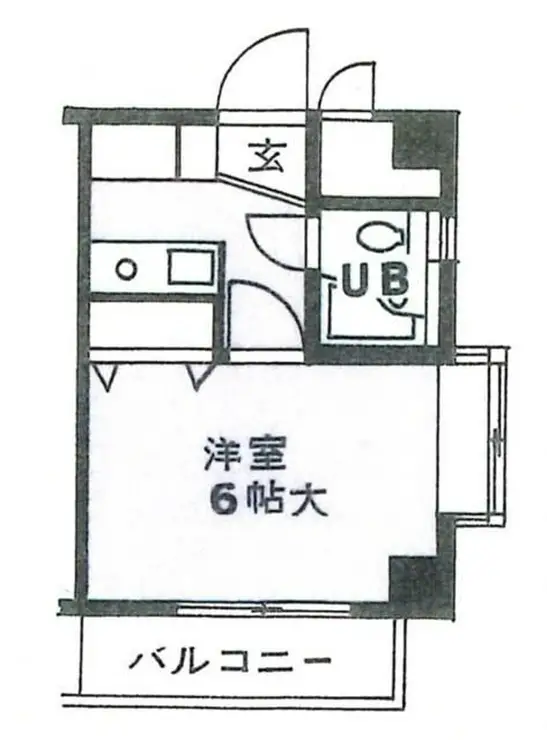 朝日プラザ戸塚アネックス 3階階 間取り