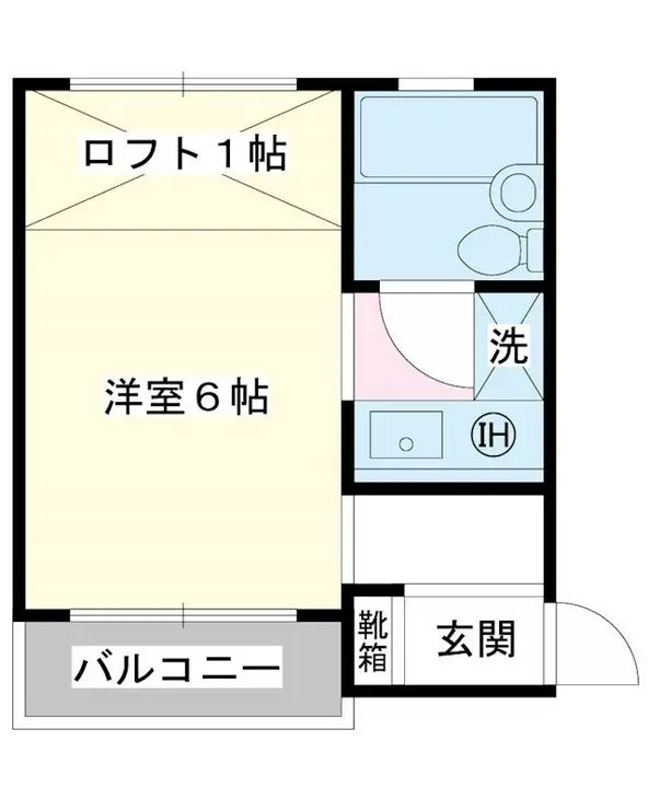 フラットT 2階階 間取り