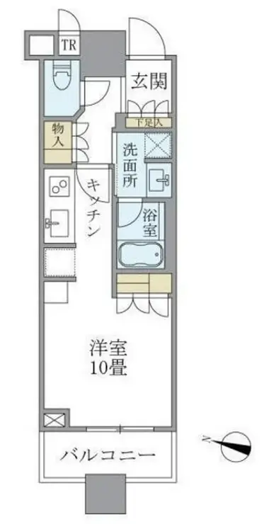 Brillia Towers目黒ノースレジデンス 6階階 間取り