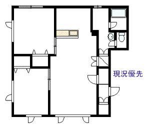 MSななかまど(2LDK/2階)の間取り写真