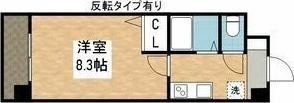 ソレイユ御器所(1K/3階)の間取り写真