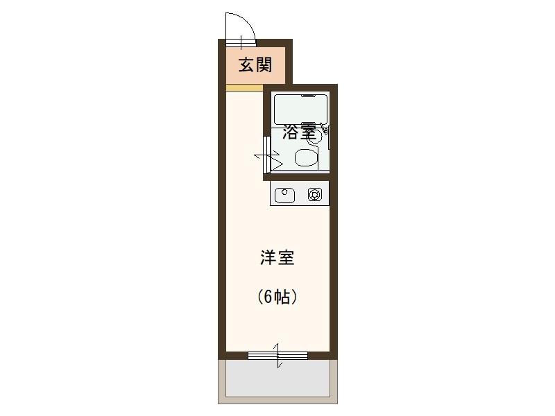 朝日プラザ緑橋IV(ワンルーム/7階)の間取り写真